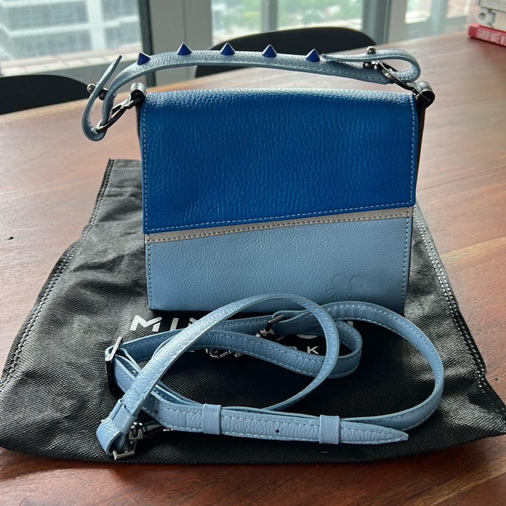 Min & Mon micro purse with crossbody strap